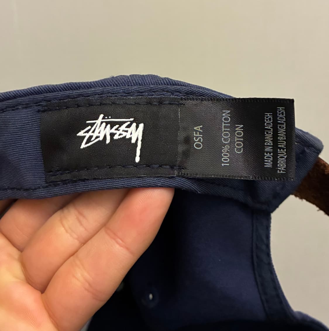 (F)00s Stussy 스투시 6패널 S로고 코튼 베이스볼캡 모자 상품이미지8