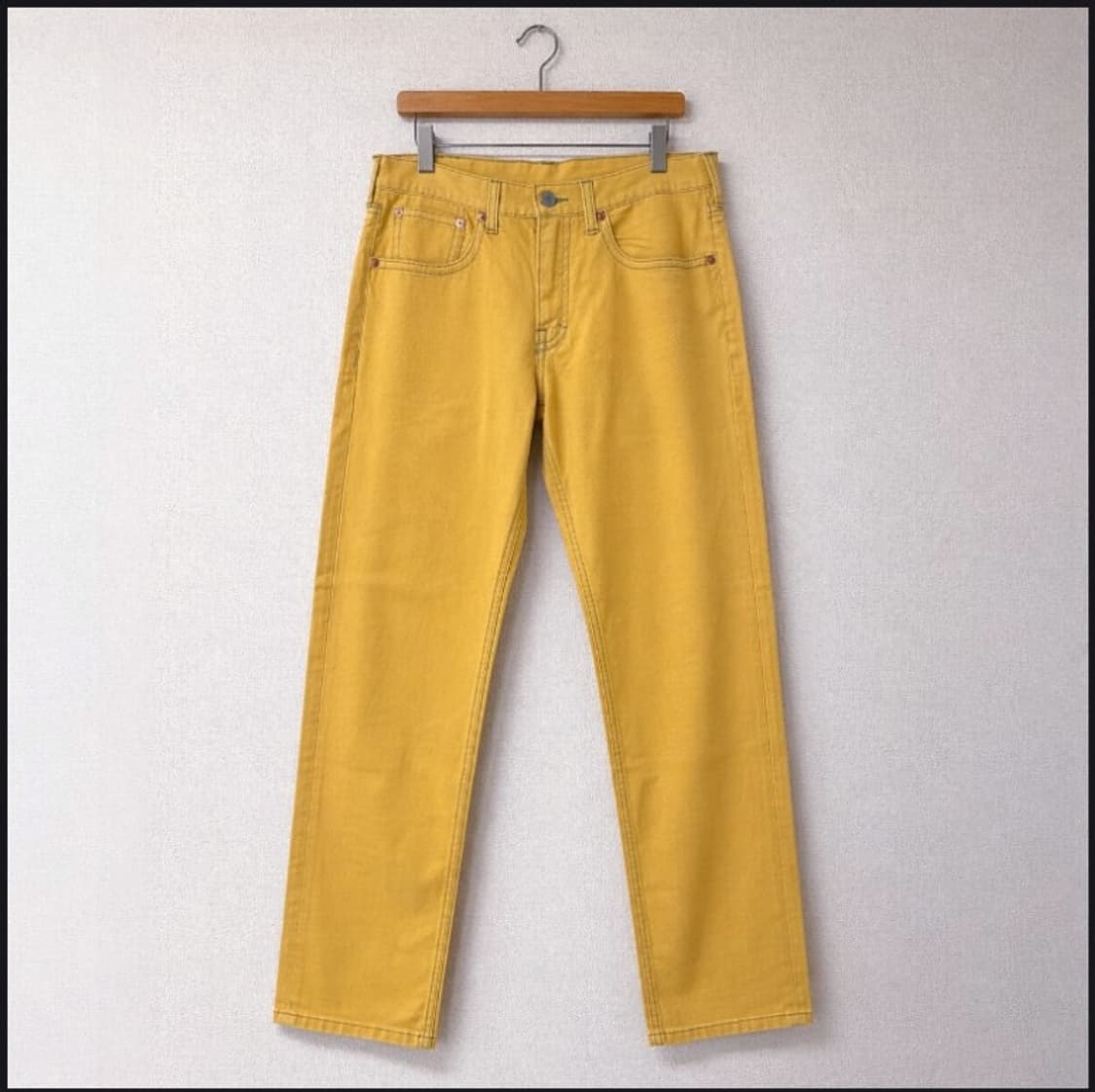 34/리바이스 /511 /신동품/ 머스타드 컬러진/ 2-봉410 상품이미지5