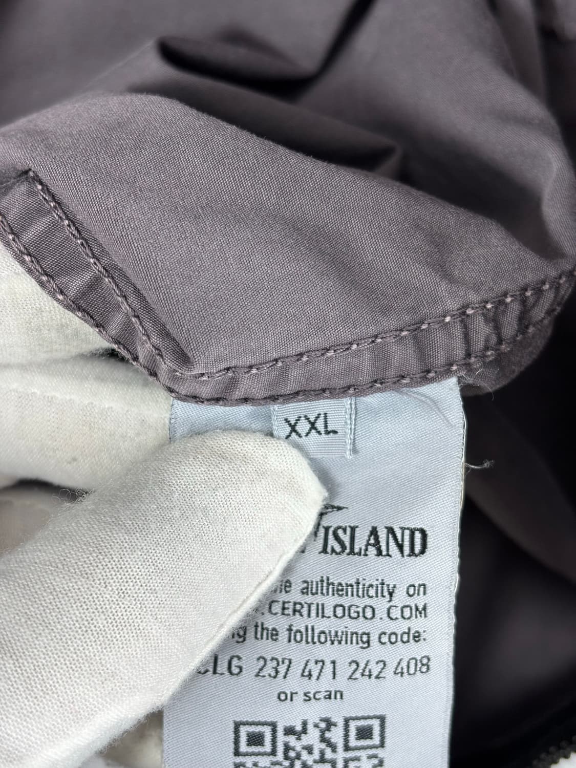 (XXL,21FW)스톤아일랜드 117WN 올드이펙트 오버셔츠 자켓 상품이미지7