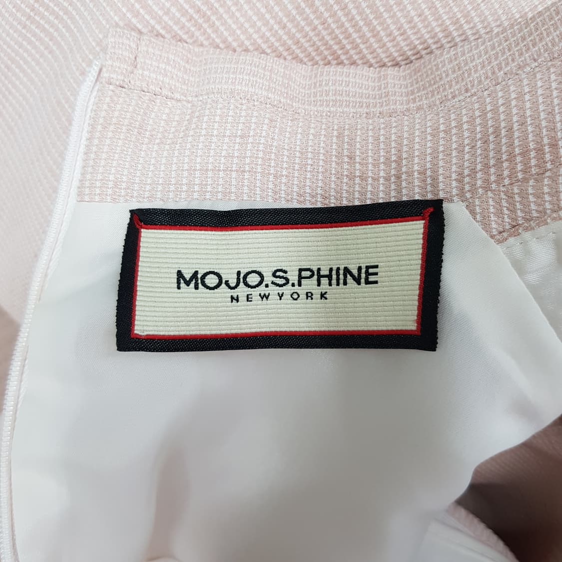 모조에스핀 더블버튼 벨트 원피스 55사이즈 상품이미지7