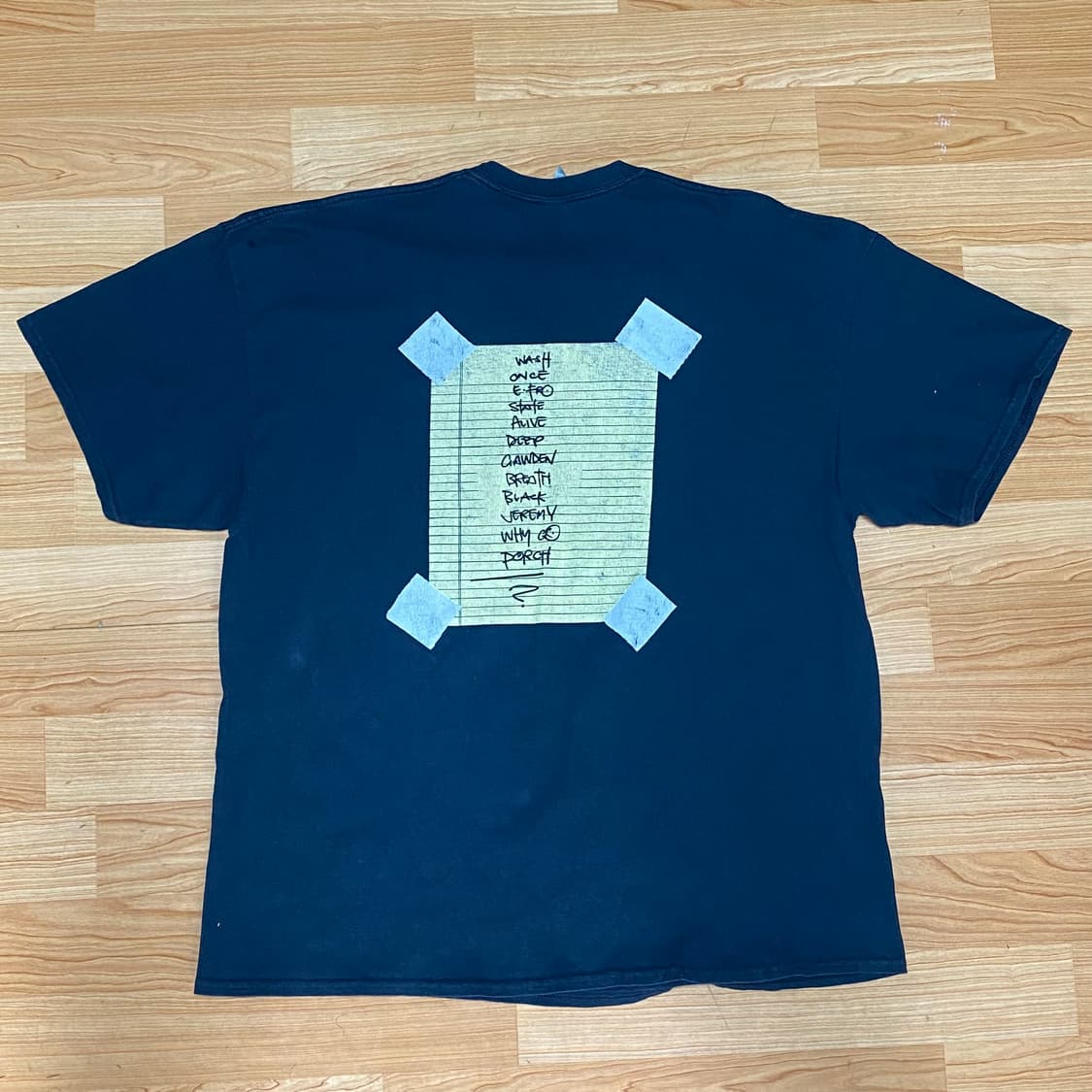 펄잼 스틱맨 티셔츠 XXL 2XL 상품이미지2