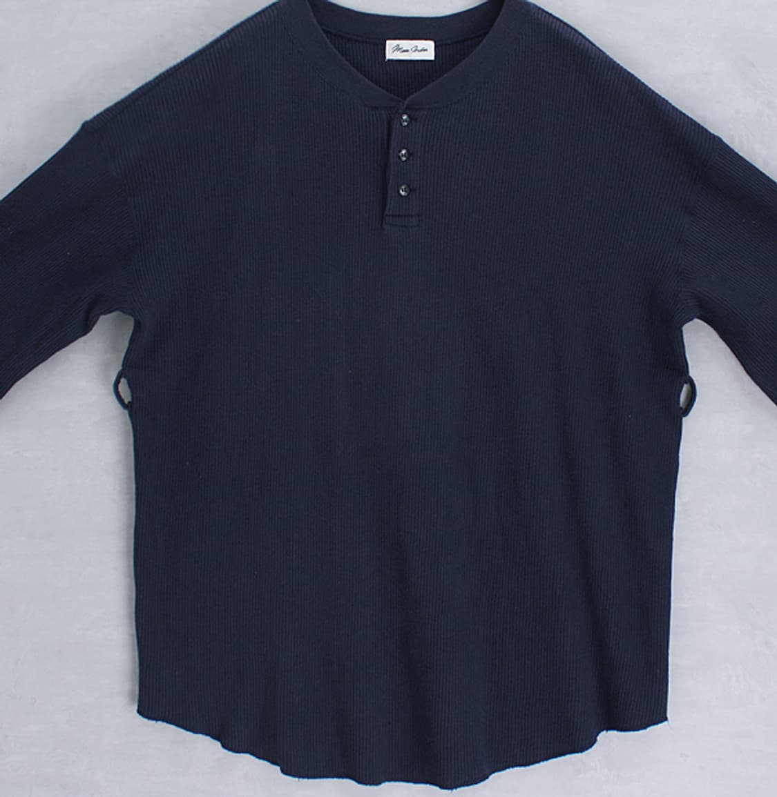 henly neck waffle L/S _S4362 상품이미지5