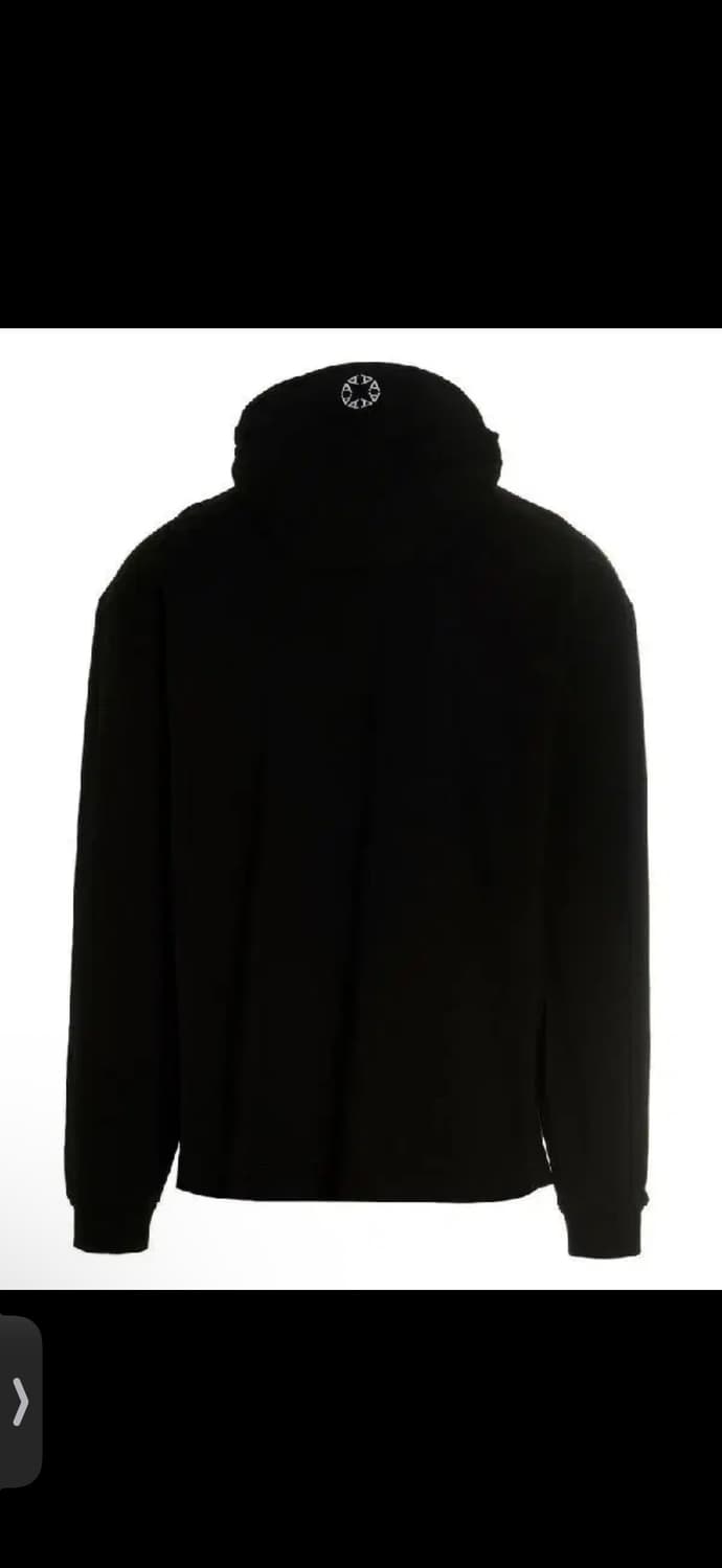 알릭스 1017ALYX9SM 자수로고 하프집업 후드탑 블랙 상품이미지2