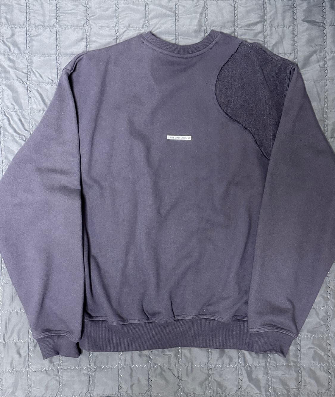 [M] 더바이닐하우스 컷 오프 스웨트셔츠 퍼플 상품이미지3