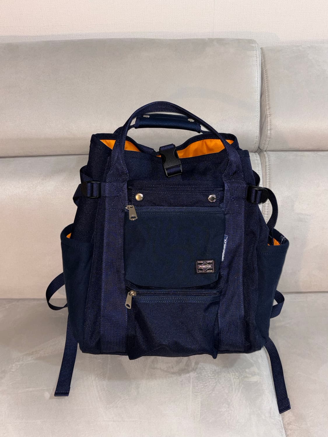 Porter x Loopwheeler 포터 2way 백팩 토트백 상품이미지2