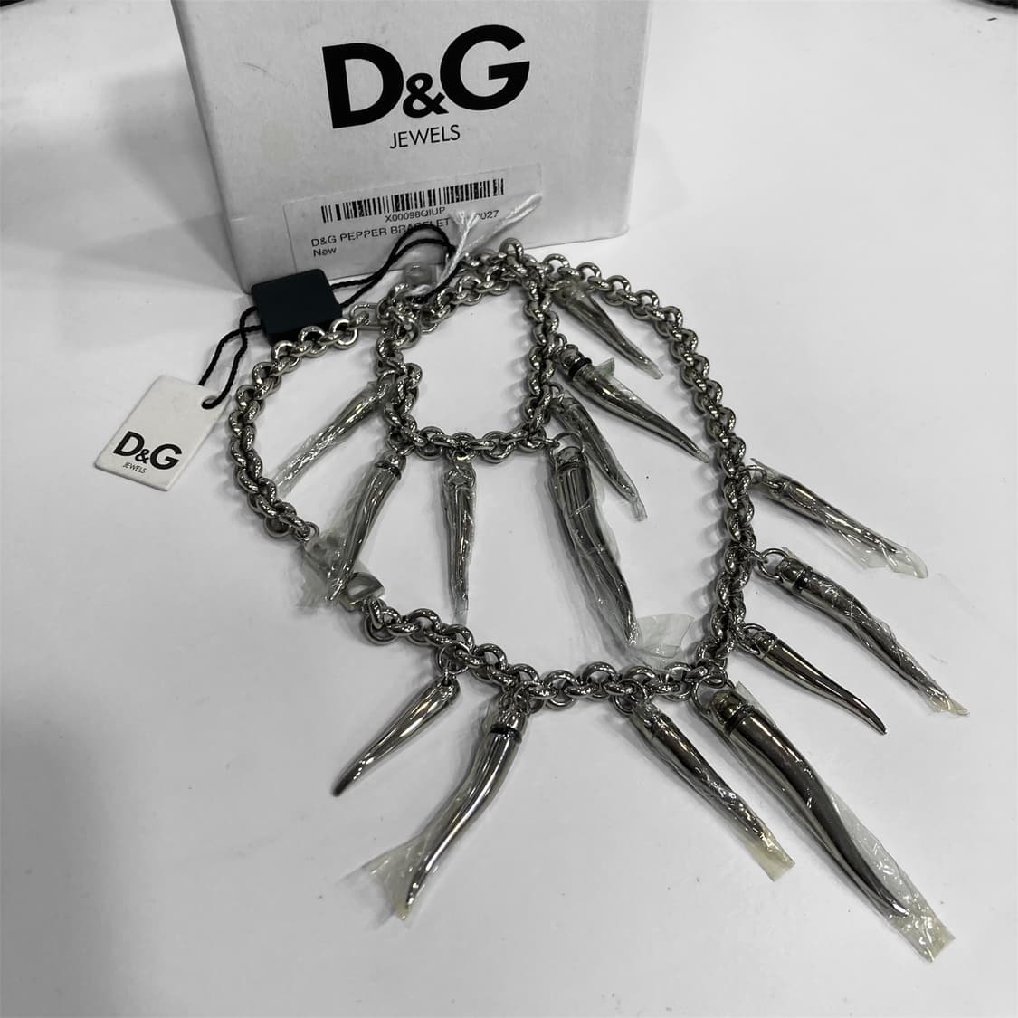 2000s 돌체앤가바나 코르노 팔찌 목걸이 상품이미지1