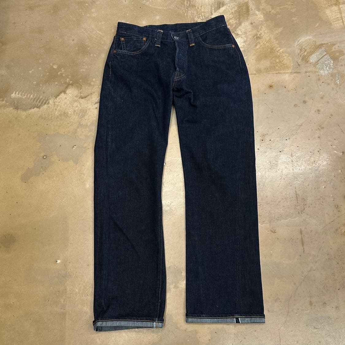 W35 리바이스 LVC Big E 47501-0117 셀비지 데님팬츠 상품이미지3