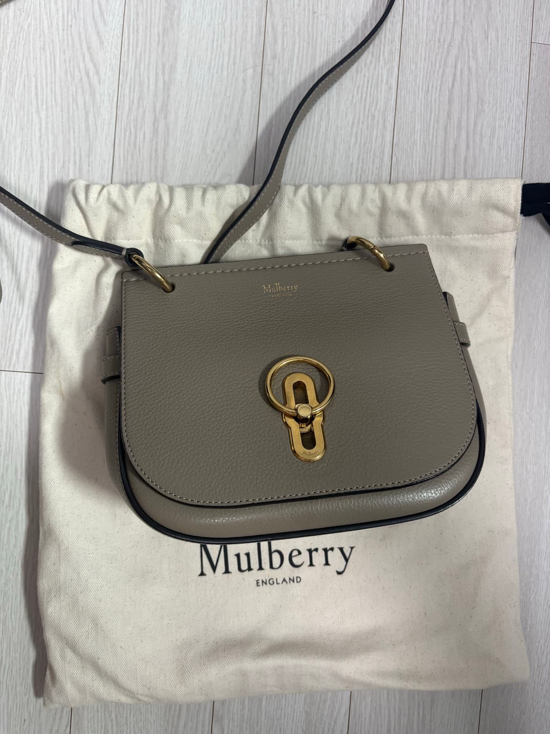 멀버리 앰벌리사첼백 스몰 그레이 상품이미지1