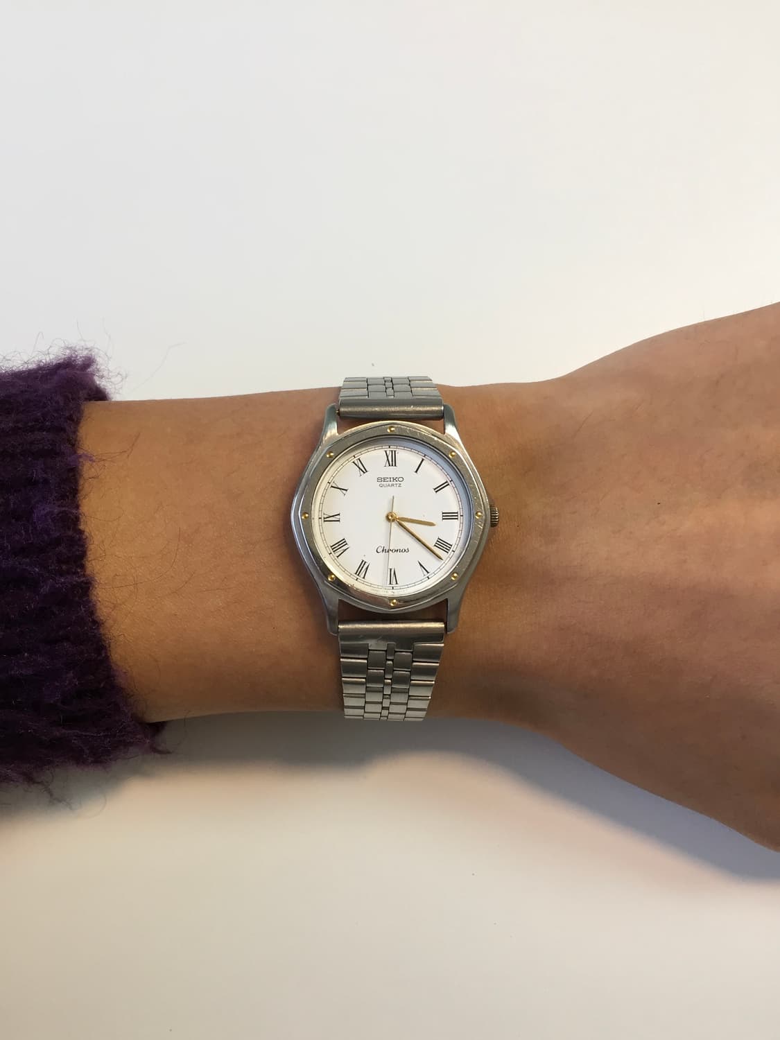 80s seiko chronos roman index combi 상품이미지4