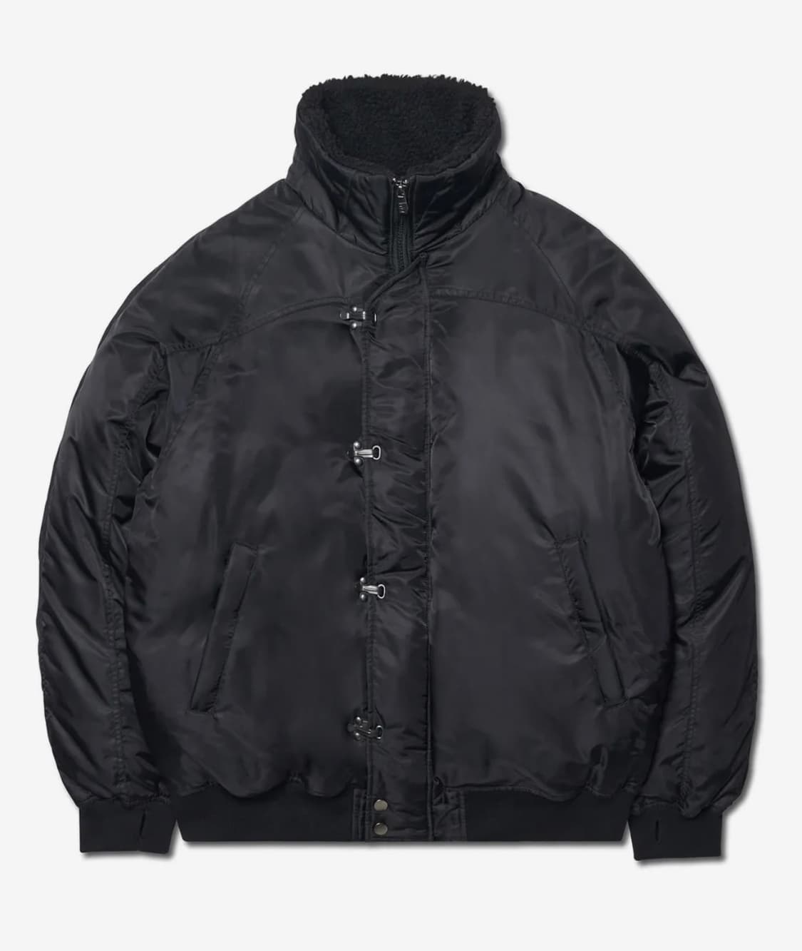 노메뉴얼 2025FW  K.L BOMBER JACKET - BLACK(m 상품이미지1