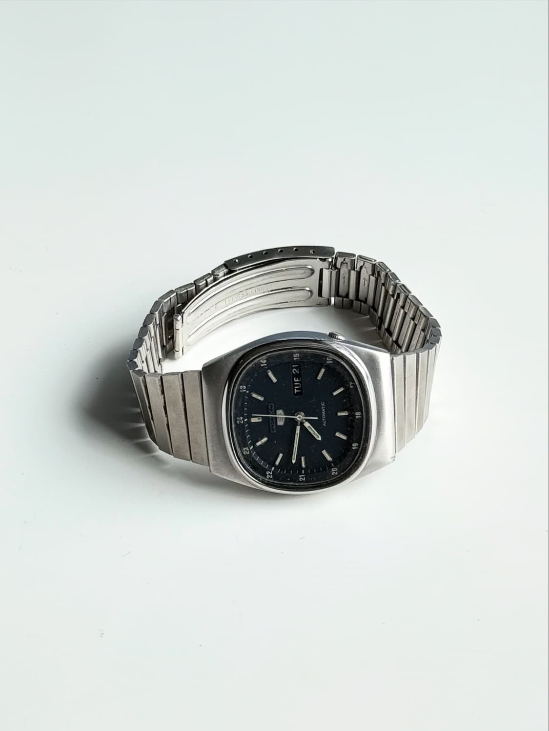 80s Seiko5 Autmatic Vintage Metal Watch 상품이미지3