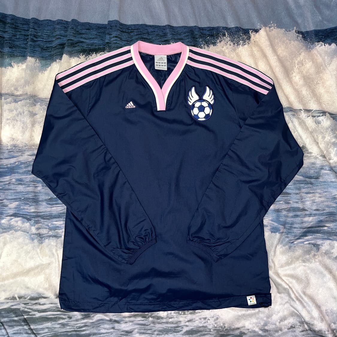 Adidas Navy&Pink Angel Warm Up 상품이미지2