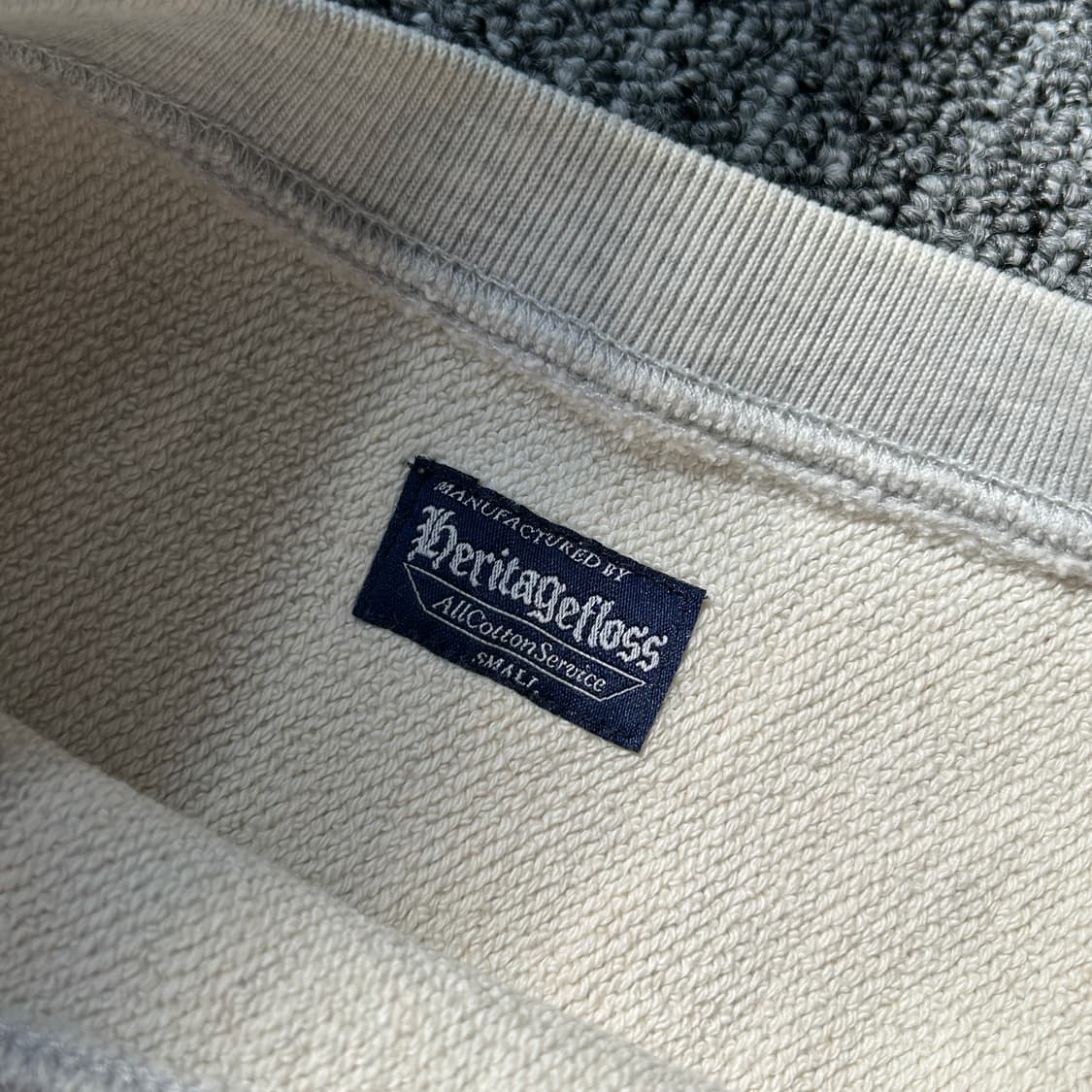 헤리티지 플로스 반팔 스웻셔츠  상품이미지7