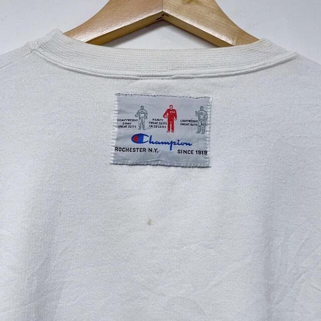 80s 챔피온 로체스터 NY 맨투맨 (XL) 상품이미지5