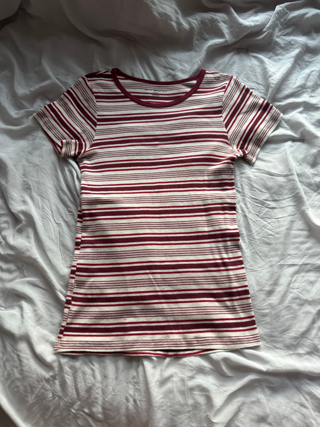 브랜디멜빈 단가라 반팔 상품이미지1