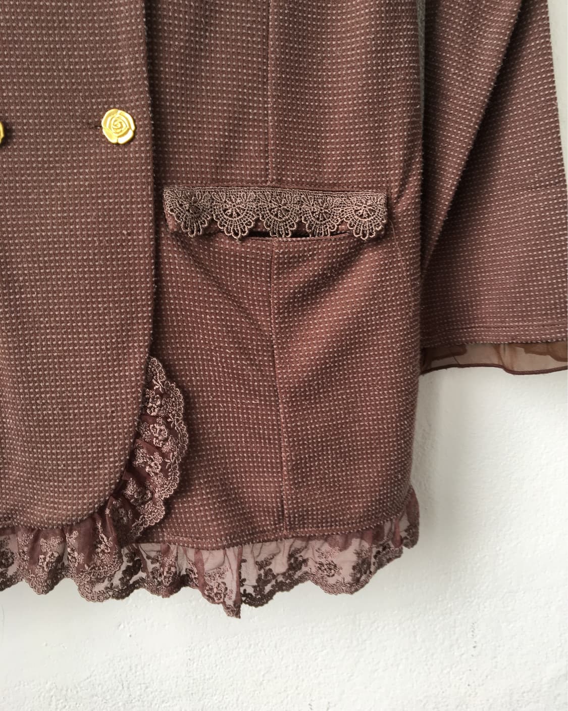 Axes femme back lace up dot pattern jack 상품이미지5