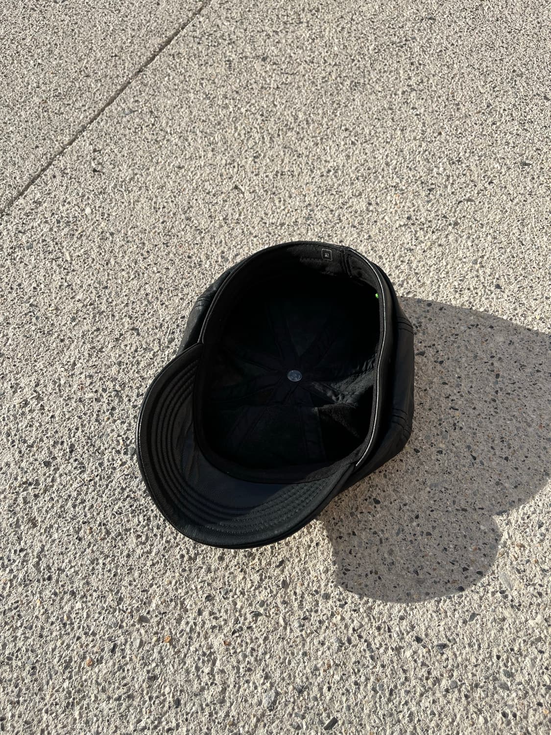 Vintage Real Leather Hunting cap 상품이미지3