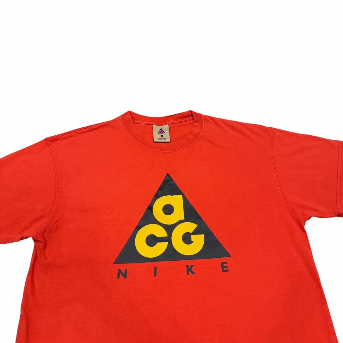 나이키 ACG 자이언트 반팔 티셔츠 하바네로 오렌지 레드 L 상품이미지2