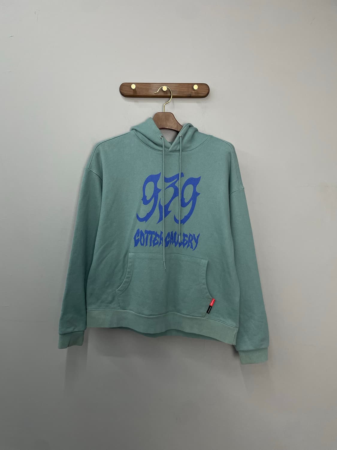 아카이브 볼드 x 가터 갤러리 SAY NO 후드티 H1741 상품이미지3