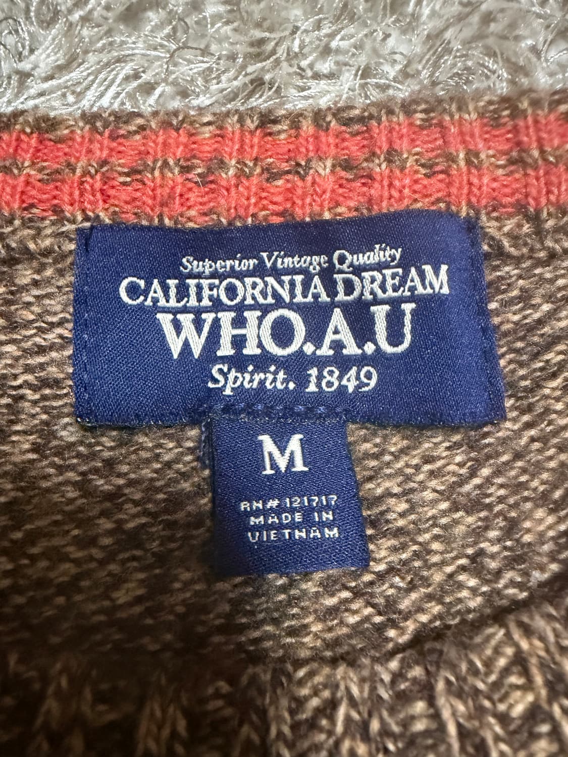 [M] WHO.A.U 후아유 캘리포니아 드림 니트 상품이미지3