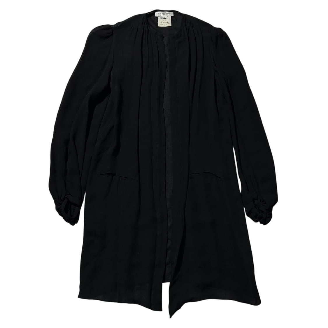 발렌시아가 실크 시스루 라운드넥 자켓 상품이미지1