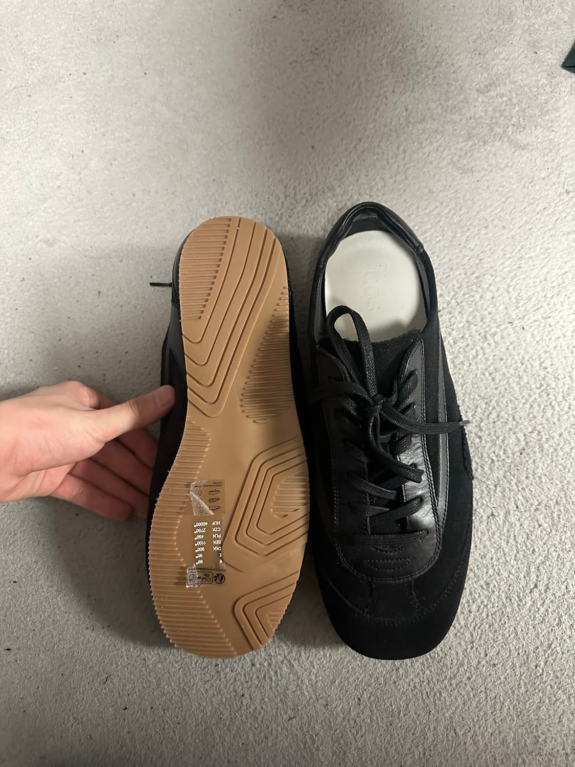 (43) cos코스 미니멀 트레이너 블랙  상품이미지2