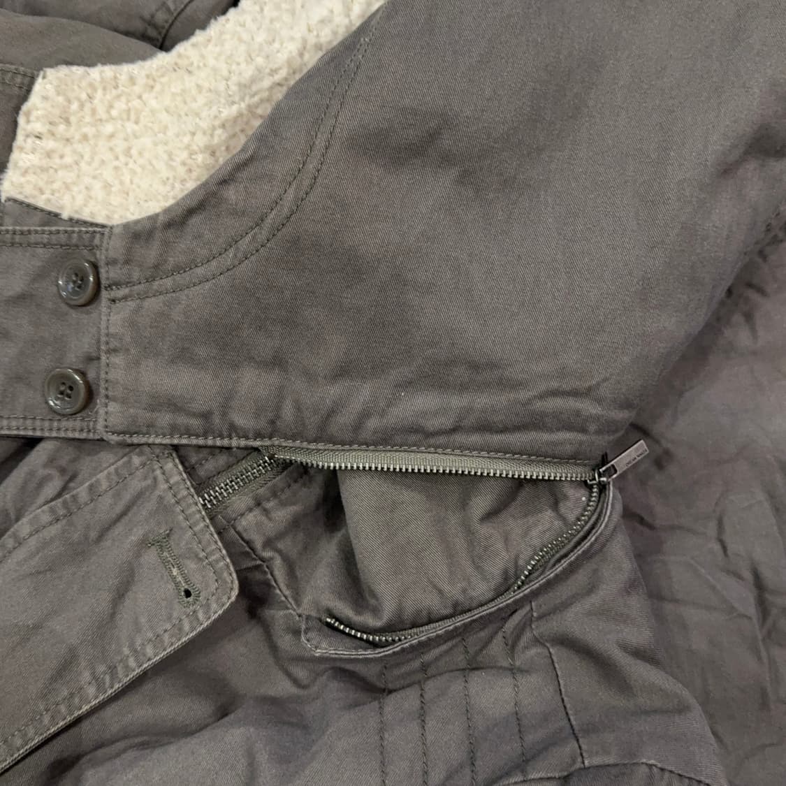 hum 양털 누빔 야상 자켓 상품이미지6