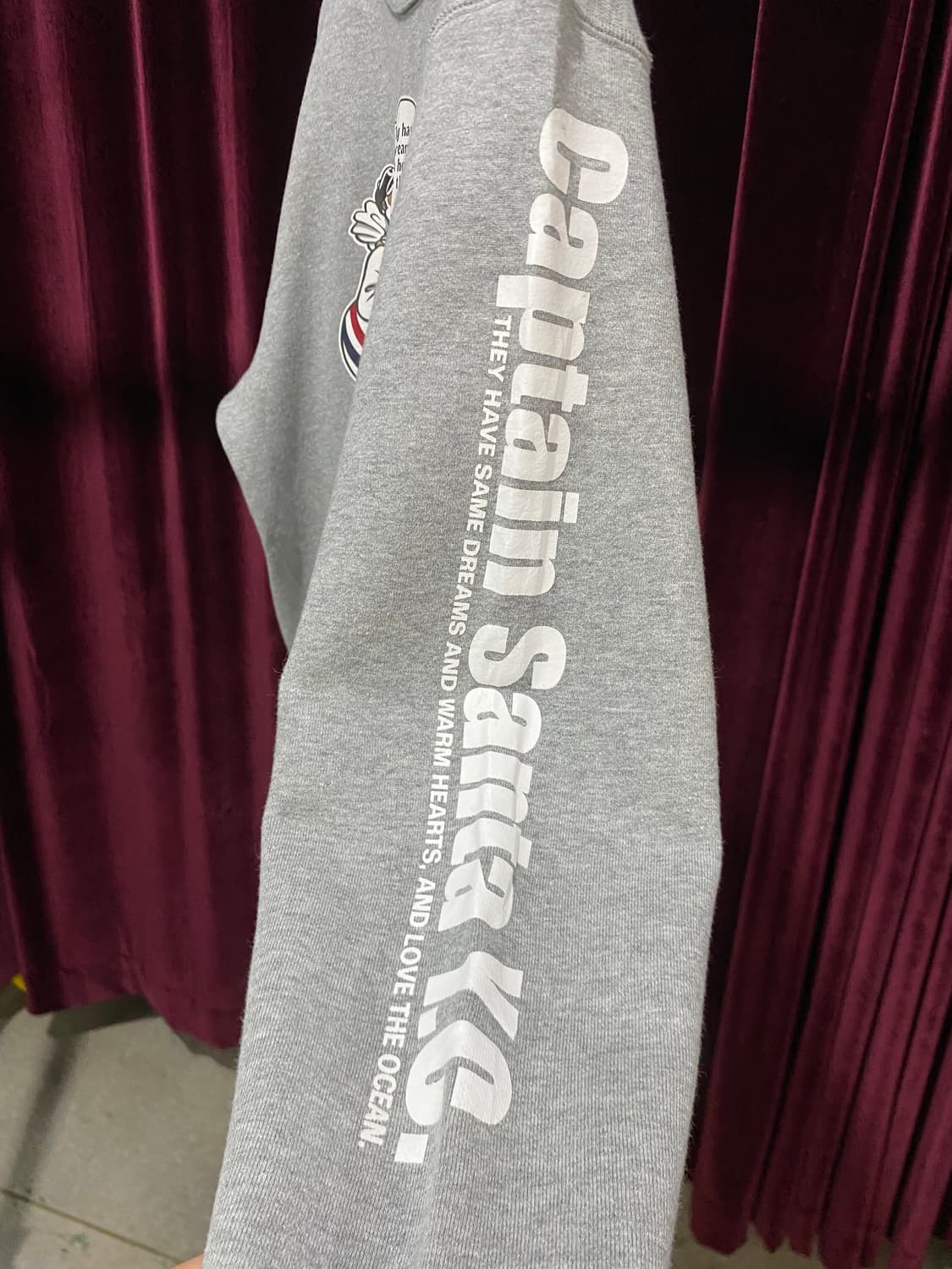 CAPTAIN SANTA YACHT CLUB sweatshirt 상품이미지6