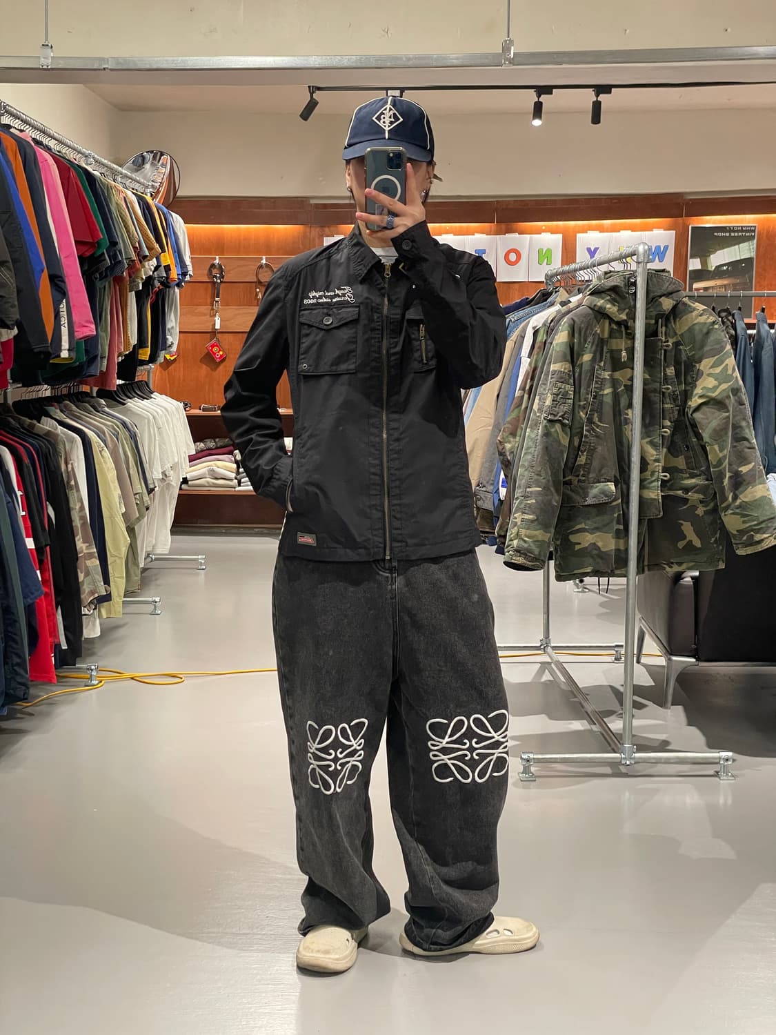 디즈니 나일론 라이더 자켓 상품이미지4