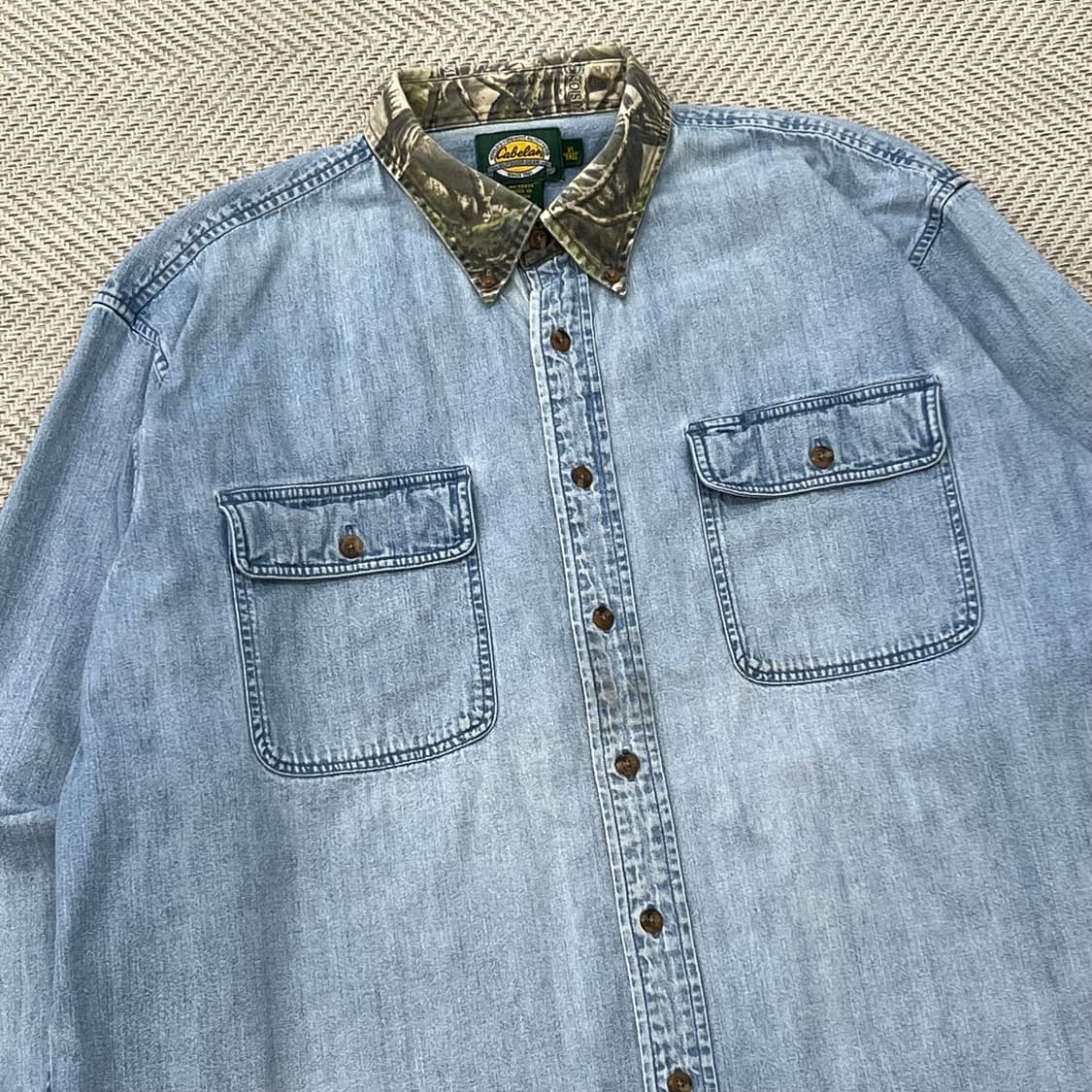 카벨라스 워크 데님셔츠 r3406 상품이미지3