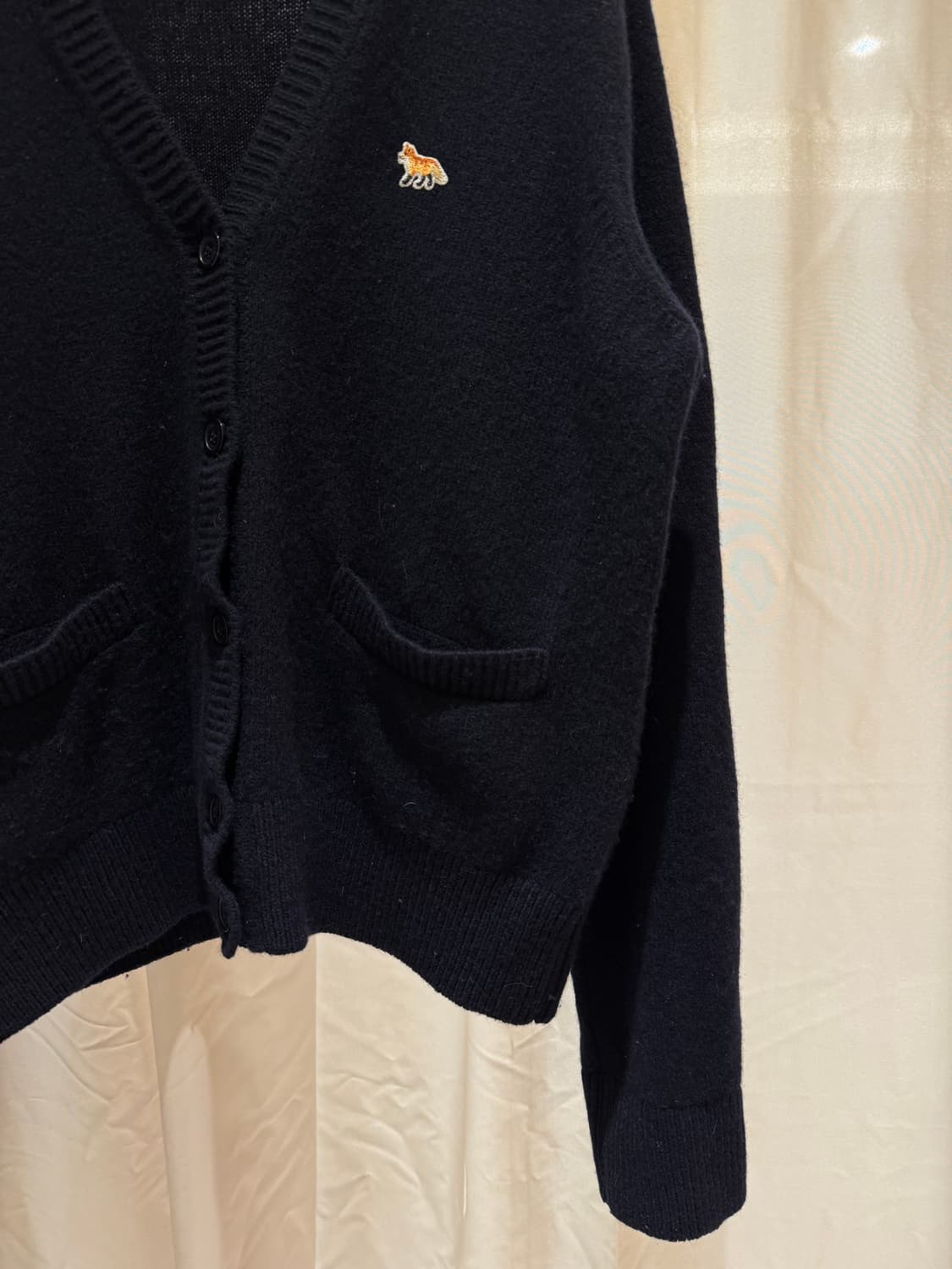 메종 키츠네 베이비 폭스 패치 가디건 상품이미지3