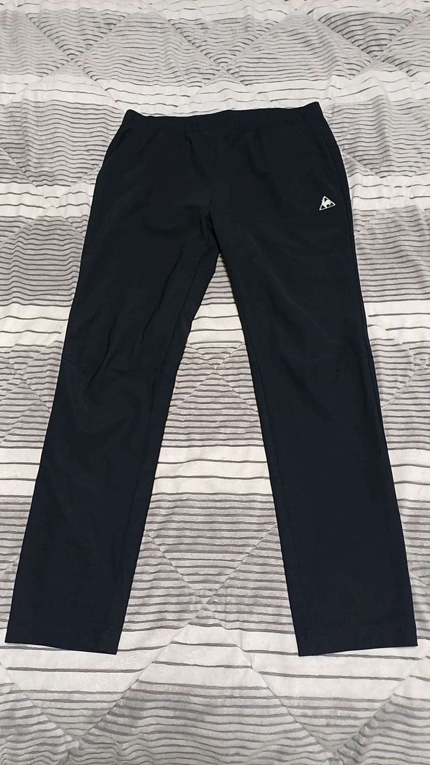 르꼬끄 슬림 밴딩블랙팬츠 31인치 기장97 상품이미지1