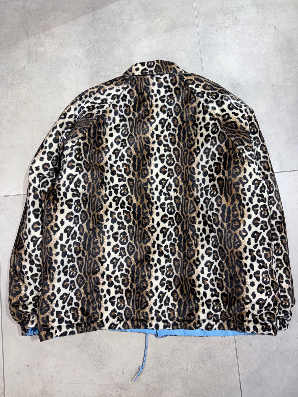 X-girl 양면 리버시블 호피 갸루 코치자켓 상품이미지4