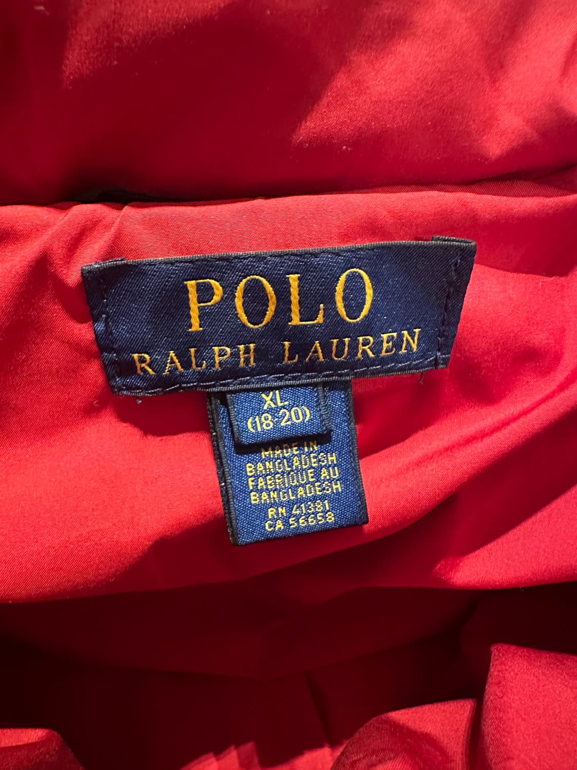 폴로랄프로렌 다운 푸퍼 패딩 XL 상품이미지3