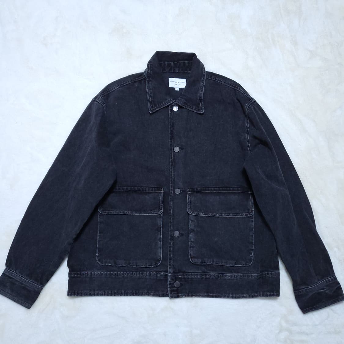 커스텀어클락 남성 데님자켓 L 0310 뽀샤샤 상품이미지1