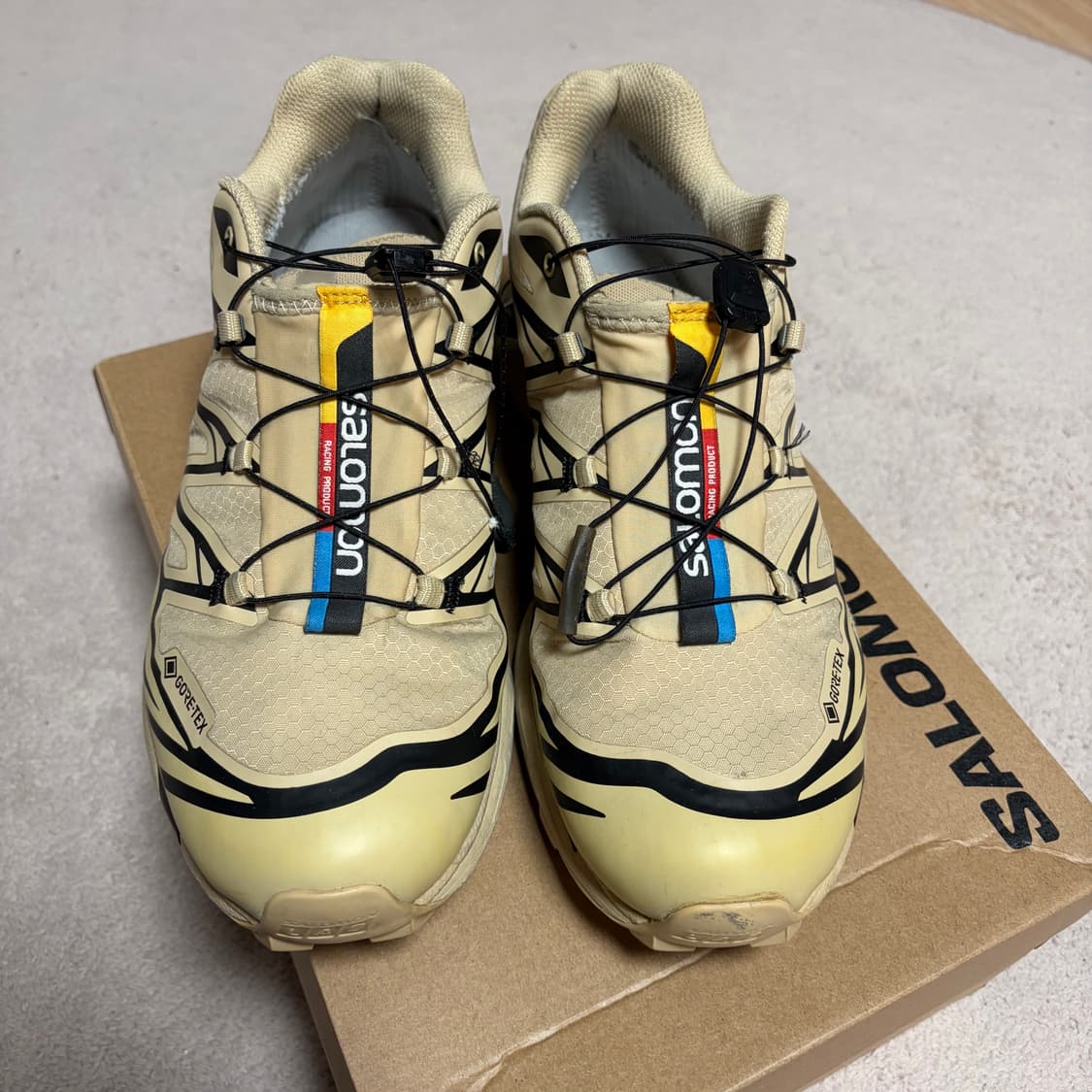 살로몬 xt-6 고어텍스 사파리 블랙 270 상품이미지4