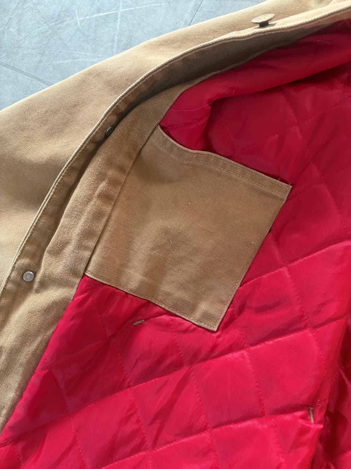 Carhartt 칼하트 90’s 캔버스 덕 초어 자켓 상품이미지9