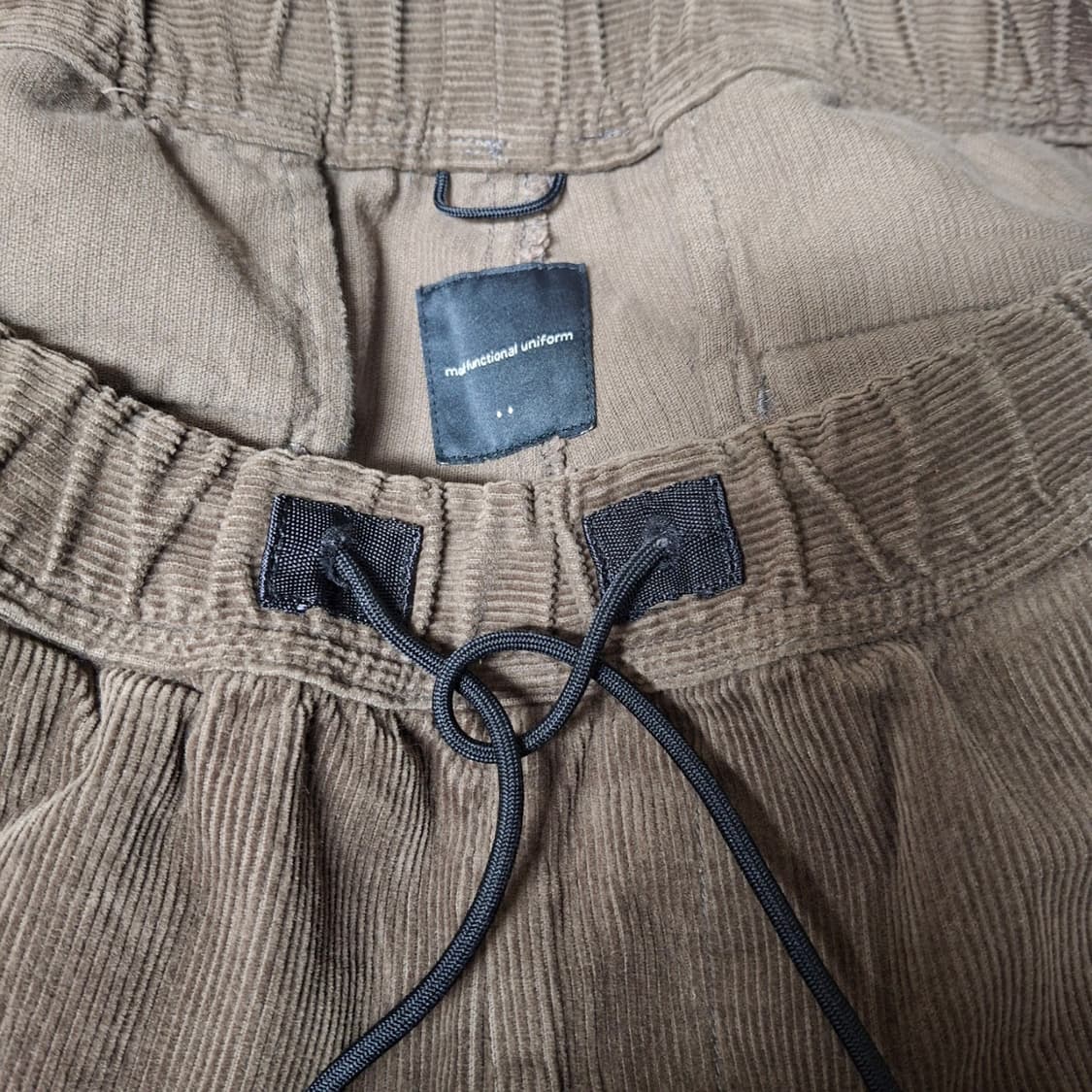 [2] 모이프 와이드 서비스 팬츠 브라운 코듀로이 moif 상품이미지4