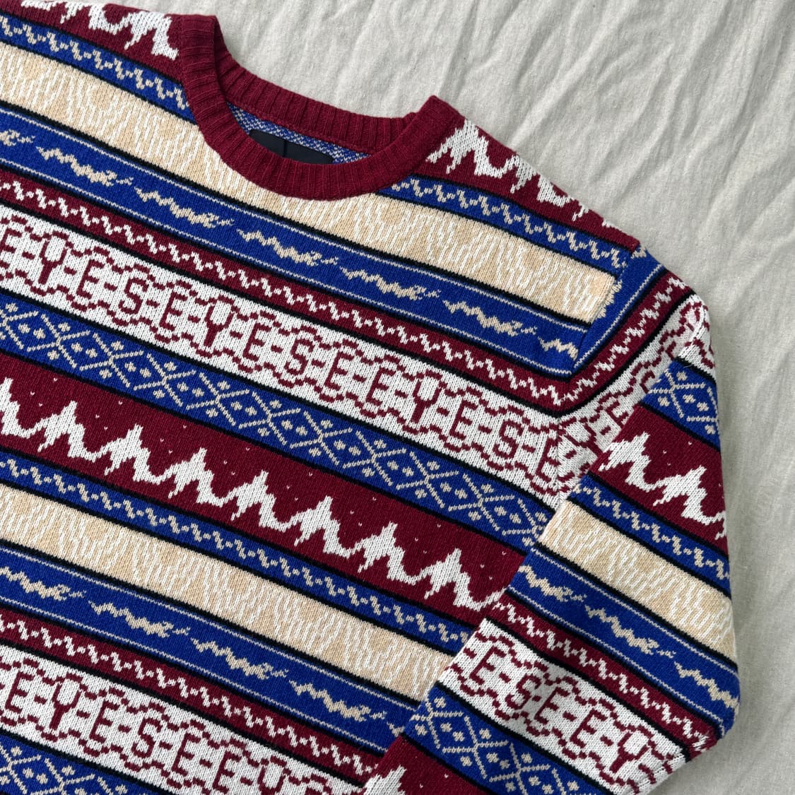 예스아이씨 크리스마스 니트 L 상품이미지2