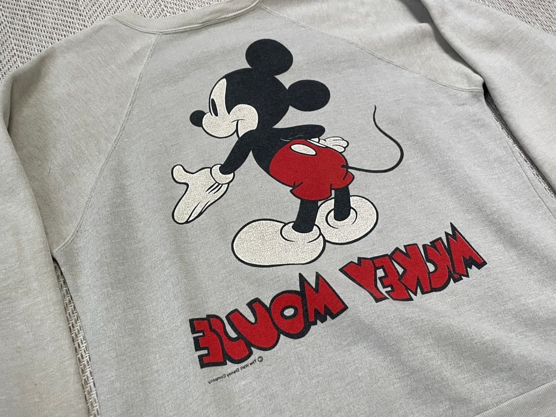 8~90s sherry 미키마우스 플로리다 스웻셔츠 J03506 상품이미지8