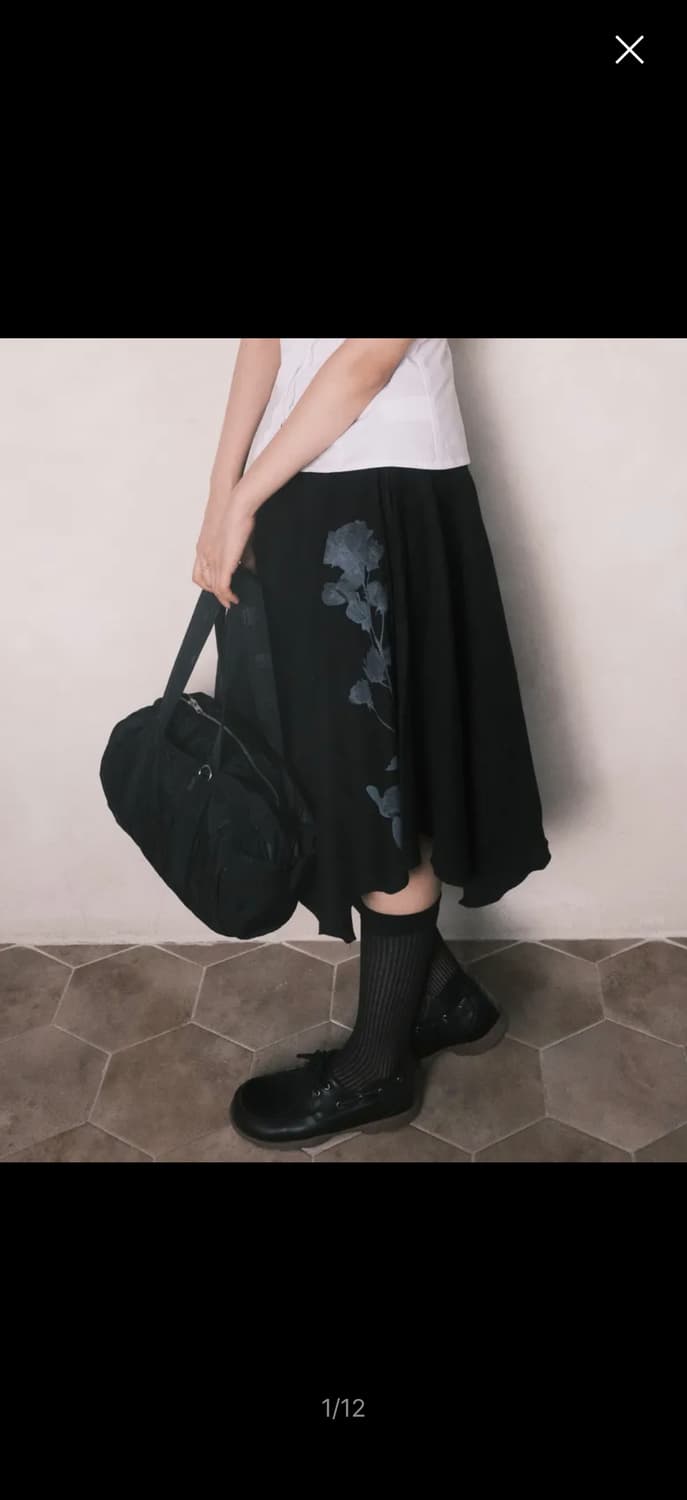 프래그팜 안젤라 로즈 언발란스 스커트 상품이미지2