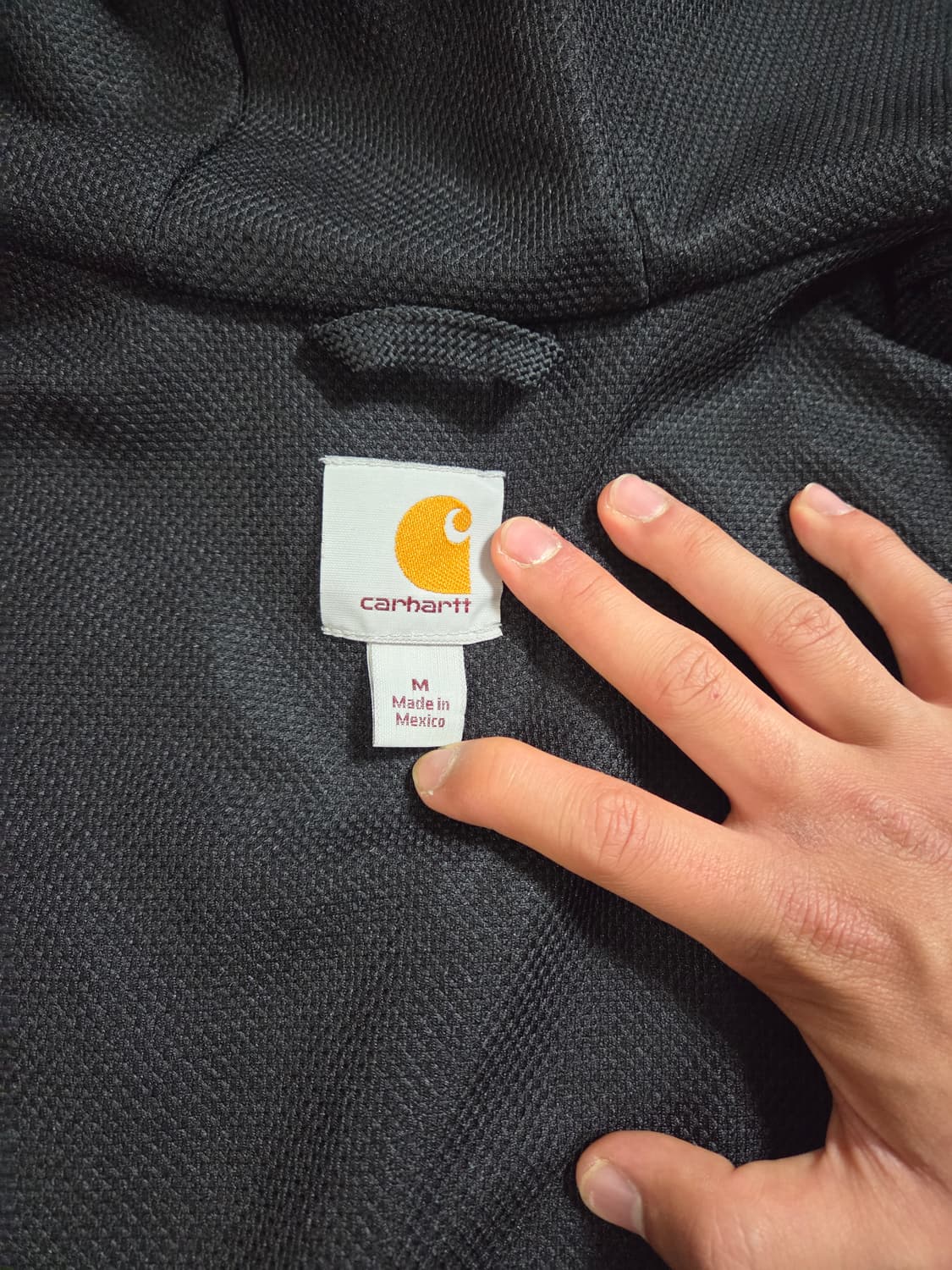 칼하트 써멀 그레이 후드집업 상품이미지3