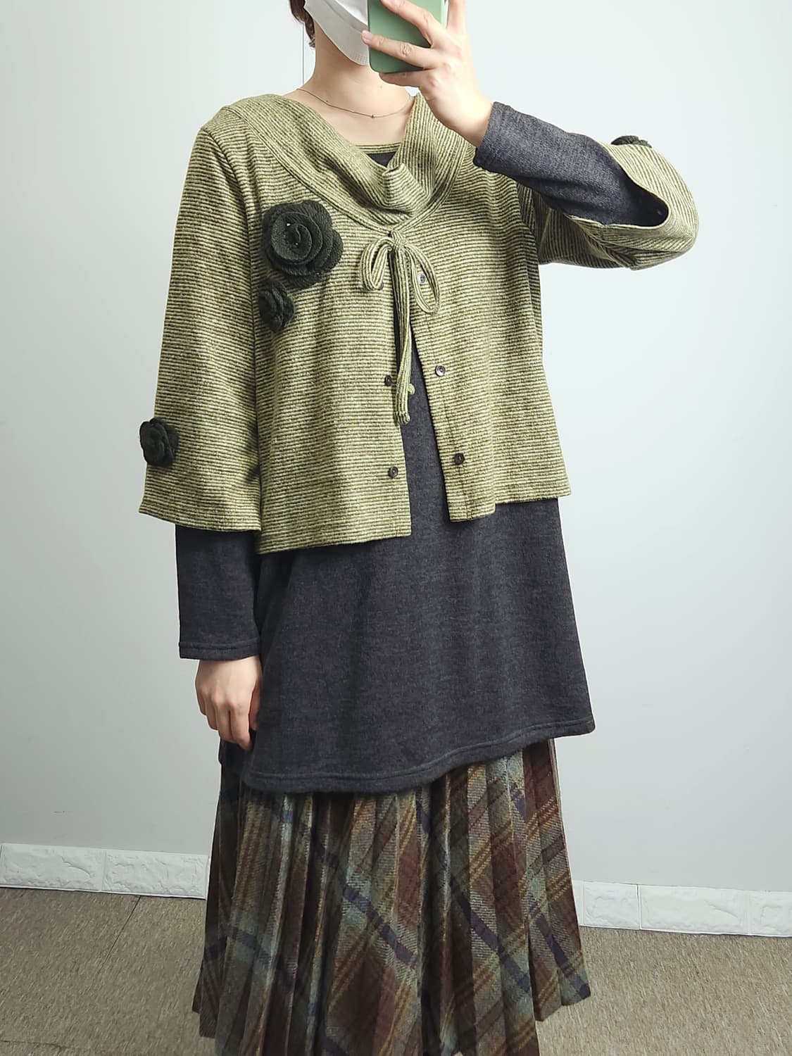 레이어드 롱 슬리브 탑 상품이미지4