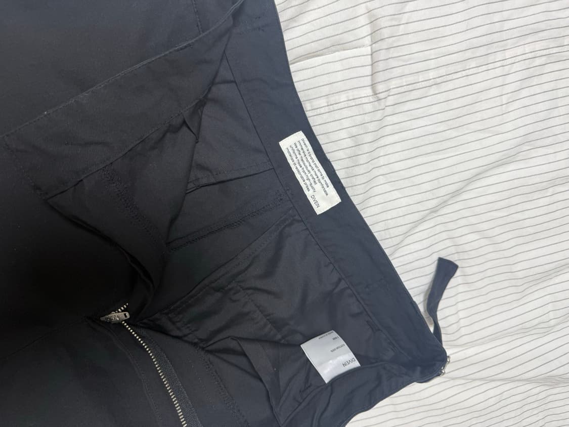 다이브인 유니폼 치노팬츠 블랙 상품이미지3