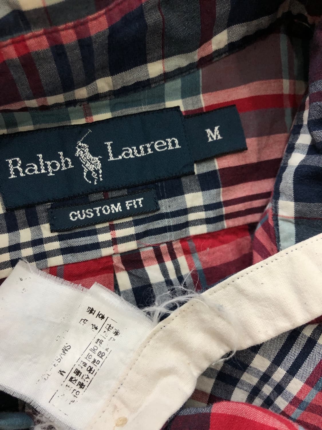 폴로 랄프 로렌 체크 셔츠/#196 상품이미지5