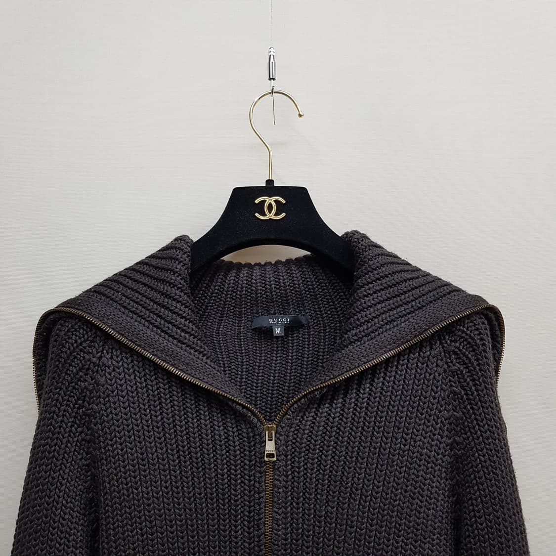 GUCCI 구찌 울 캐시미어 니트 가디건 M사이즈 상품이미지2