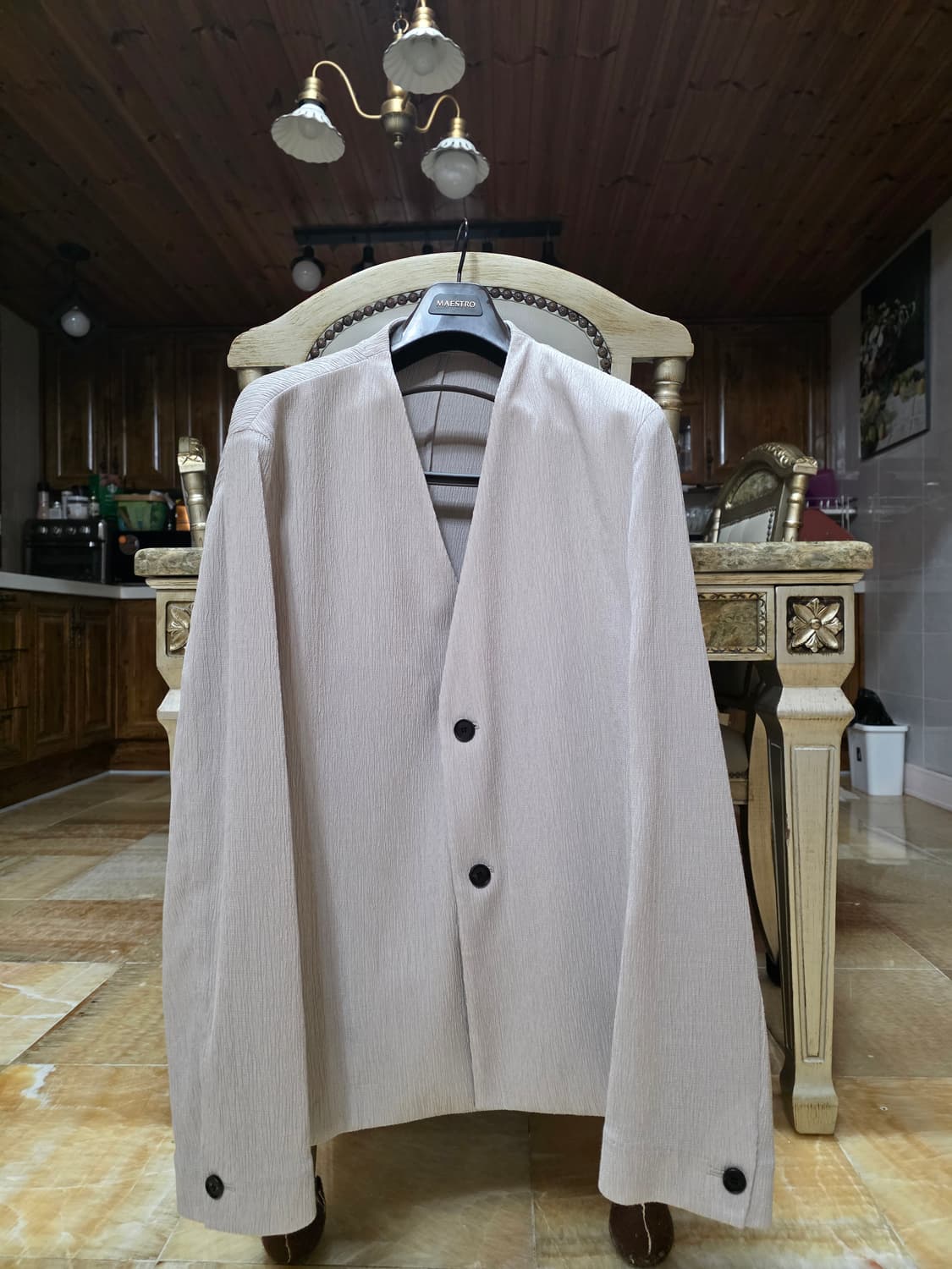 솔리드옴므 시어서커 크링클 자켓 상품이미지1