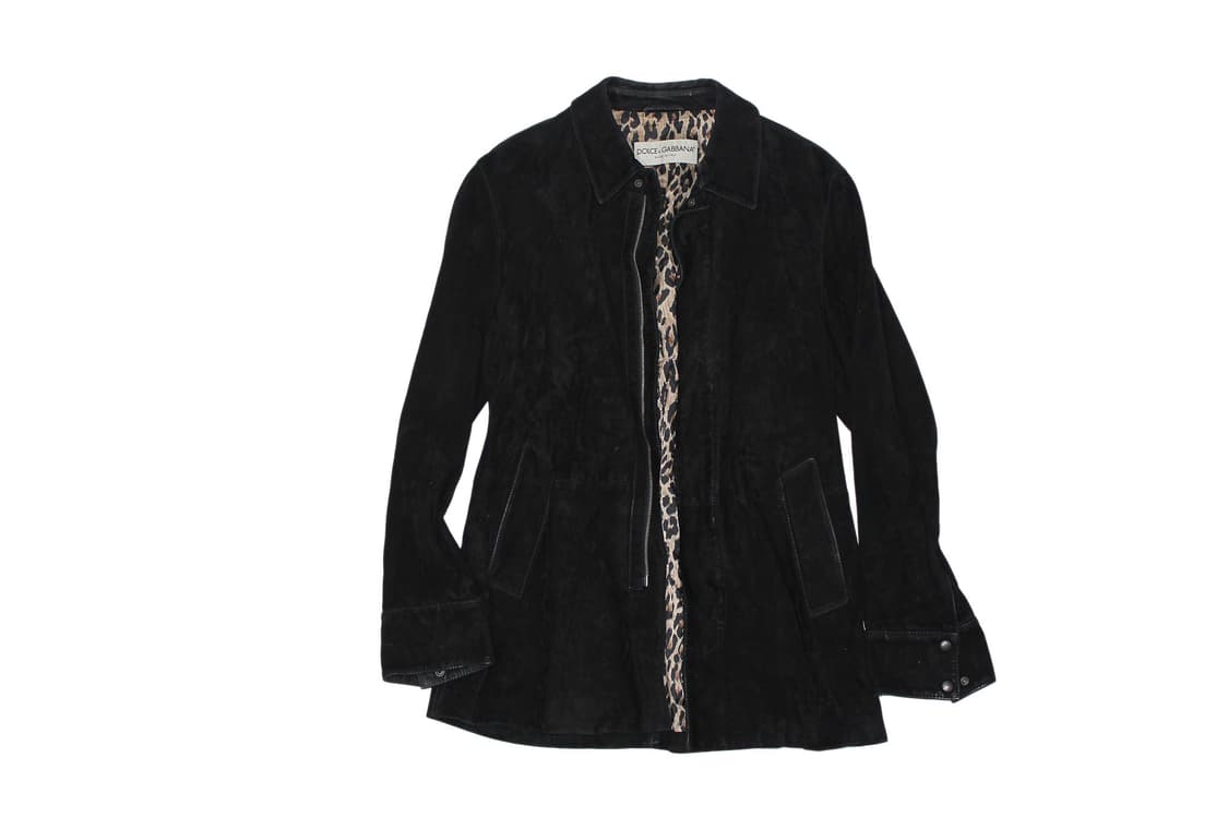90s Dolce&Gabbana VeraPelle Leather Coat 상품이미지2