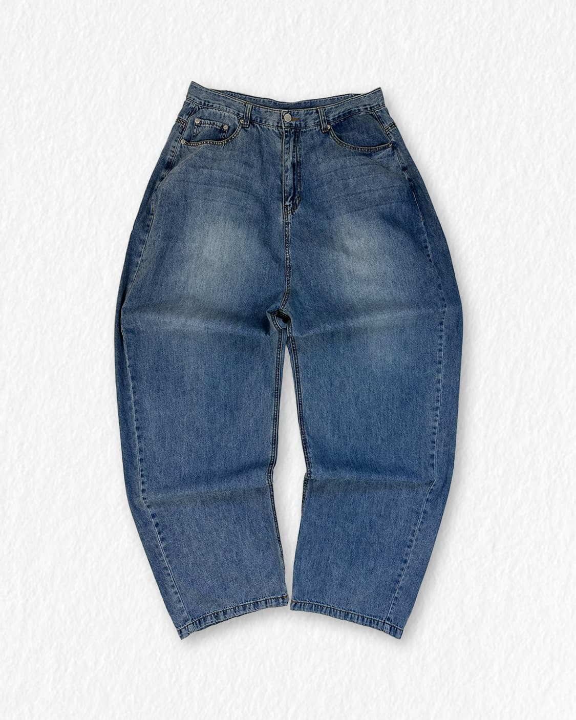 낫포너드 와이드 데님 팬츠 상품이미지1