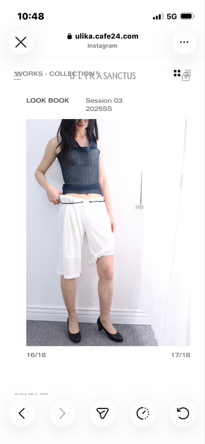쉬어 탱크탑 SHEER TANK TOP 상품이미지2